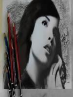 Indila - Dernière Danse,portrait pencils,indıla,ındıla,muzic,image,picrures,drawing,realistic,color,photos,wallpaper,charcola,fusen,desen,şarkıcı,fransız,cezair,karakalem ünlü çizimleri 