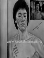 bruce,lee,brucelee,charcoal,pencils,drawing,portrait,en son filmi,dragon,son,sahnesi,Bruce Lee's last film,yayınlamayan,sahneleri,unpublished scenes,prohibited, the most beautiful pencil drawings.Destroy The Image and You Will Break The Enemy